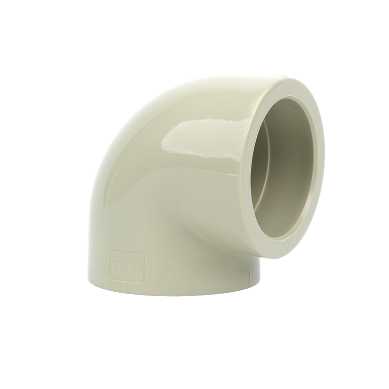 β--PPH 90 graders armbåge termofusionssocket passning 1,6 MPa