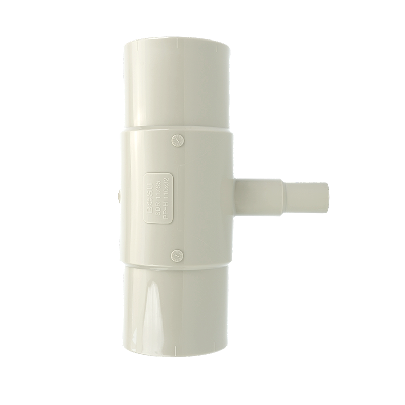 Reducerande T-rör Fitting med förlängd socket stumsvets
